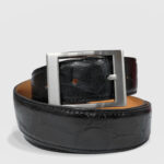 Ceinture Croco Noir