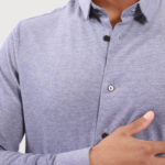 CHEMISE JERSEY BLEUE – Image 2