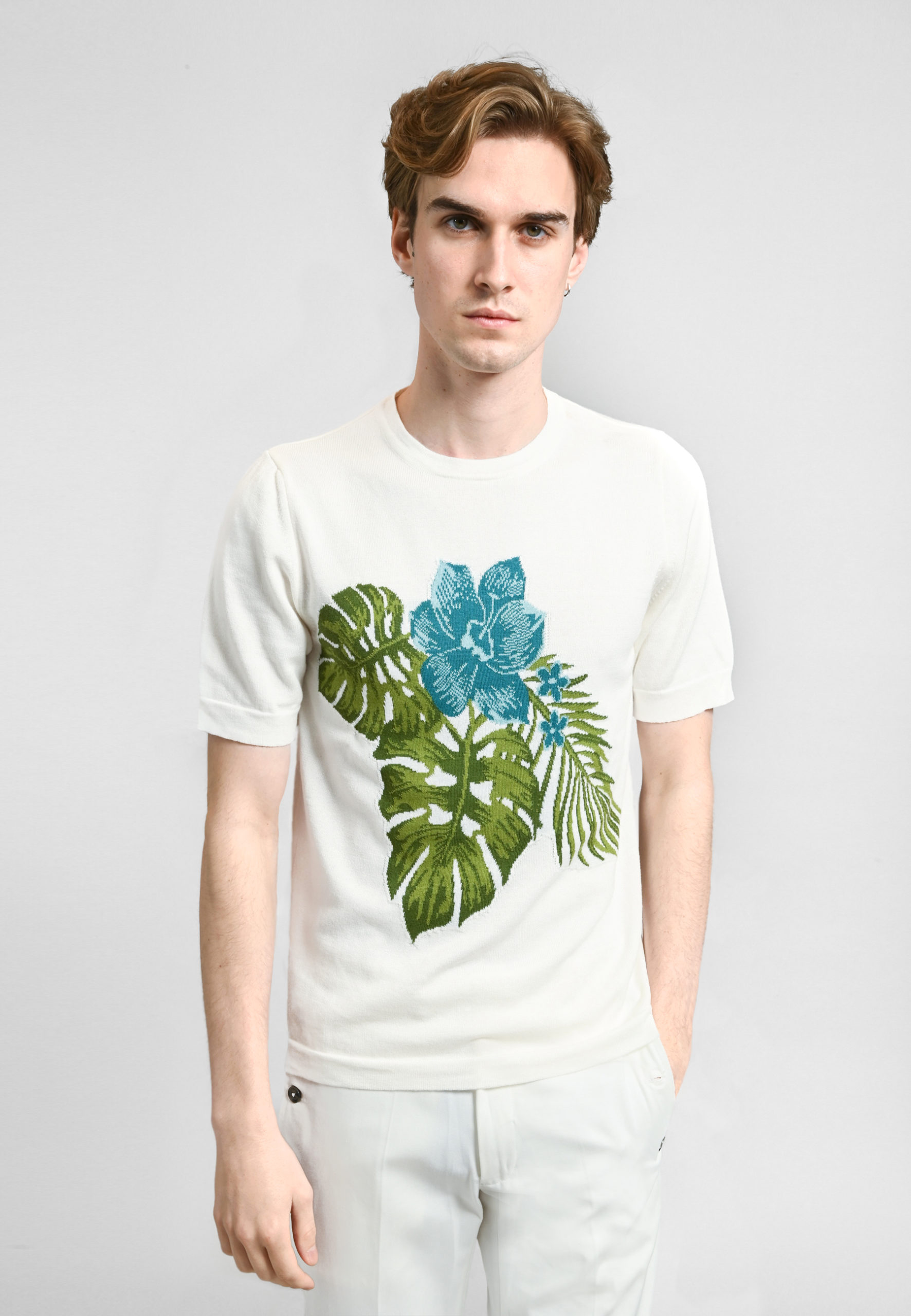 T-SHIRT EUCHARIS IVORY – Pierre Talamon