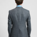 VESTE WEAVE BLUE GREY – Image 4