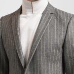 VESTE RAYEE BEIGE – Image 2