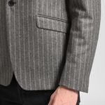 VESTE RAYEE BEIGE – Image 3