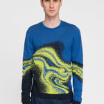PULL ECUME BLEU