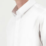 Chemise blanche gorge galon – Image 2