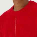 Pull mohair rouge – Image 2