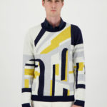 Pull Perspective jaune