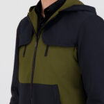 BLOUSON ALEXANDRE KAKI NOIR – Image 2