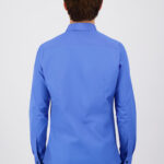 CHEMISE CONTRASTE BLEU NAVY – Image 4