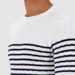 PULL MARIN BLANC NAVY – Image 2