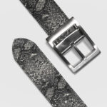 Ceinture Python Noir – Image 2