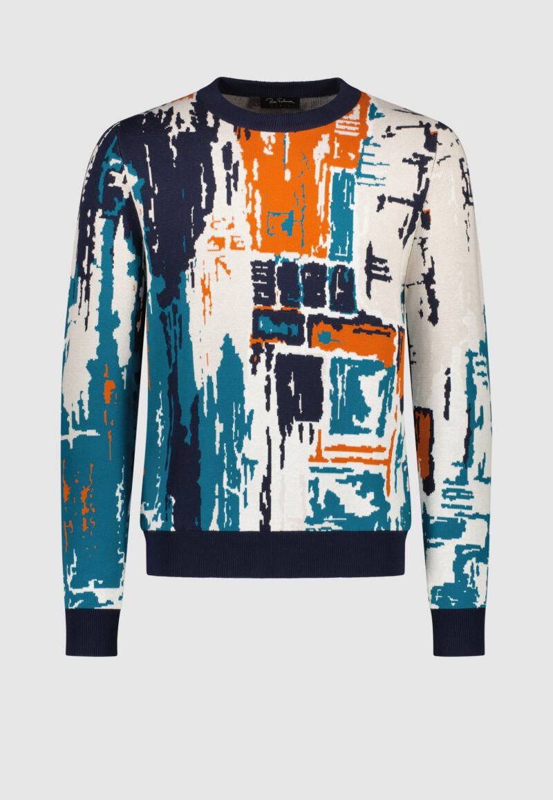 PULL PAYSAGE ORANGE