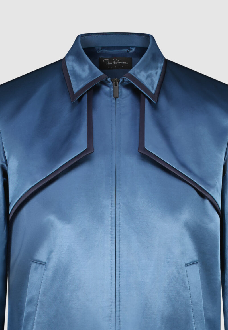 BLOUSON BOMBERS BLEU – Image 3