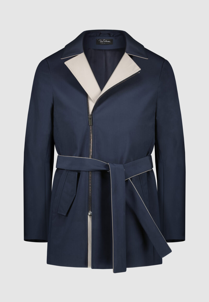 TRENCH KERIN BLEU GRIS