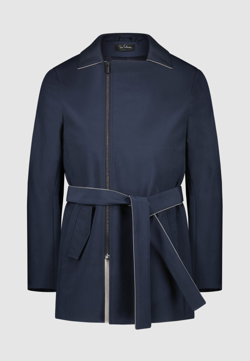 TRENCH KERIN BLEU GRIS – Image 4