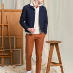 PANTALON YOKE BRIQUE – Image 2