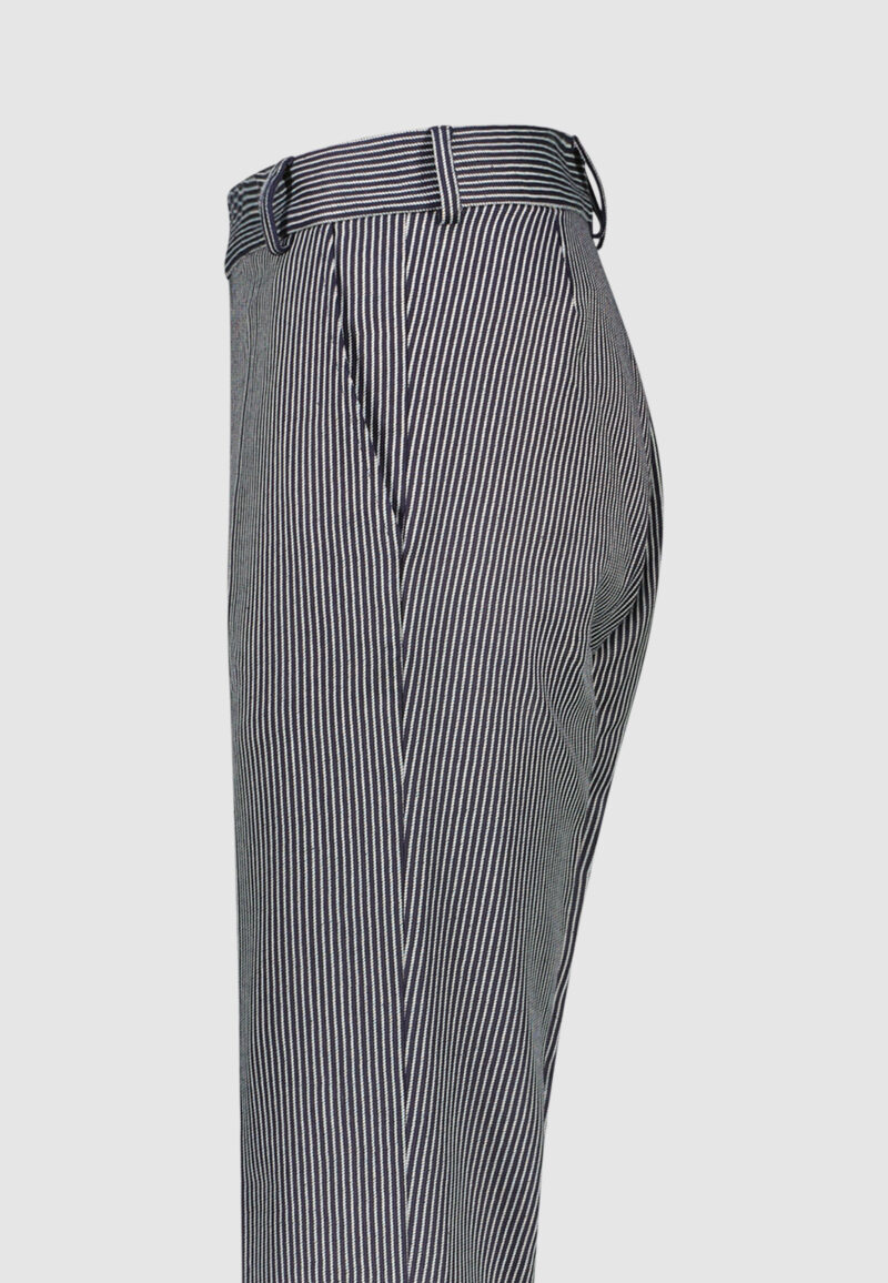 PANTALON RAYÉ MARINE – Image 3