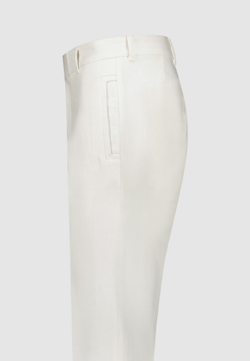 PANTALON LIN BLANC – Image 3