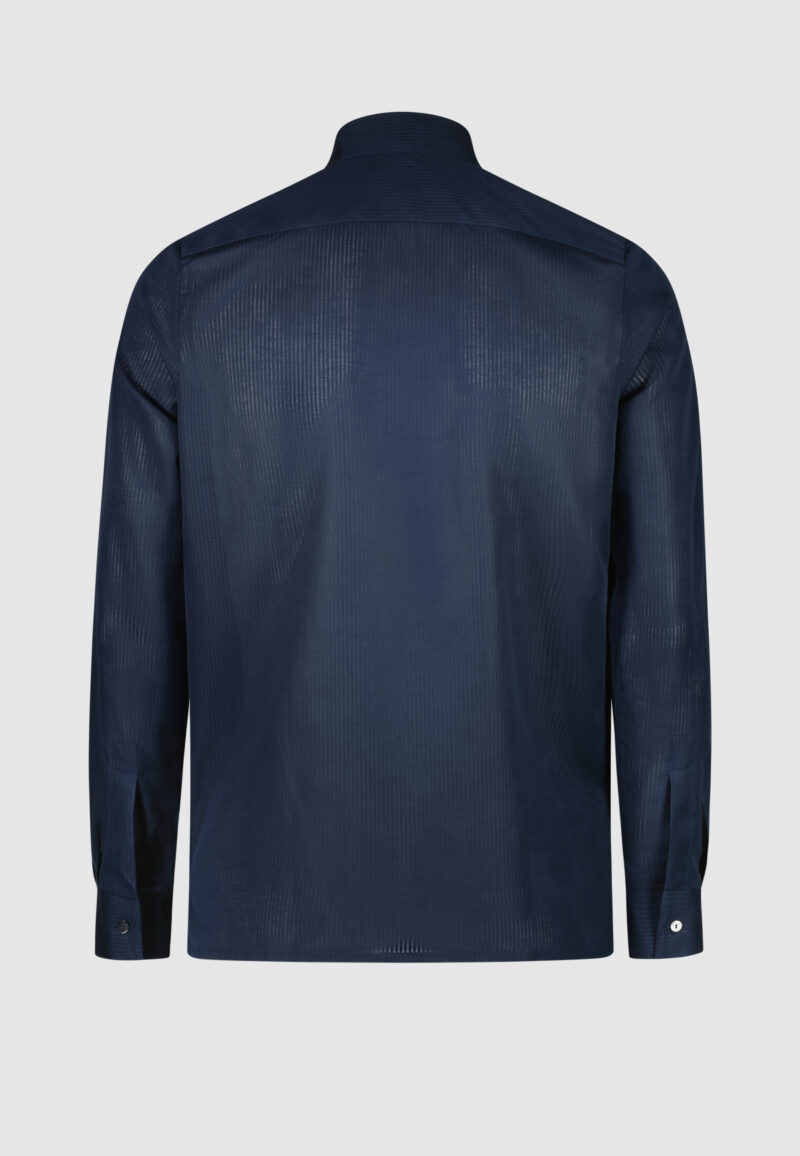 CHEMISE RAYURES NAVY – Image 4