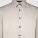 SURCHEMISE LIN BEIGE – Image 3