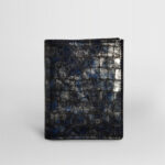 PORTEFEUILLE CUIR BLEU