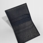 PORTEFEUILLE CUIR BLEU – Image 2