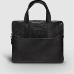 SACOCHE CUIR NOIR