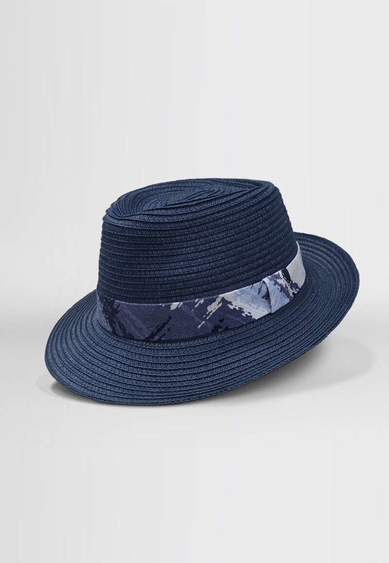 Chapeau de Paille Bleu