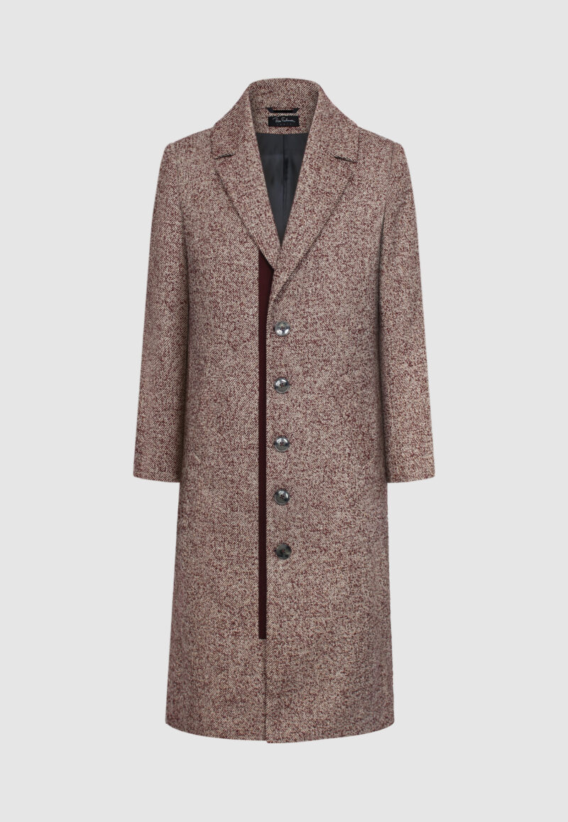 MANTEAU BRIQUE