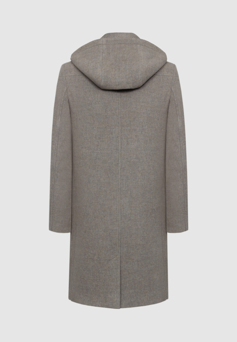 MANTEAU HOOD BEIGE – Image 4