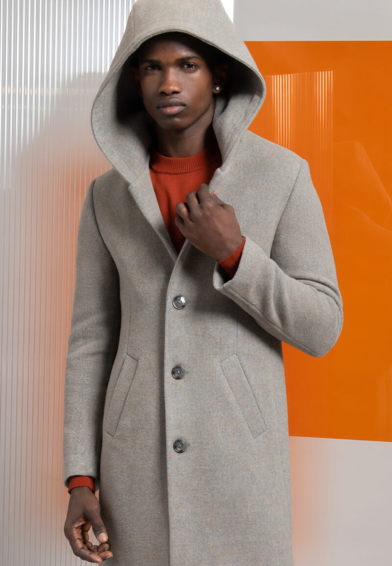 MANTEAU HOOD BEIGE – Image 5