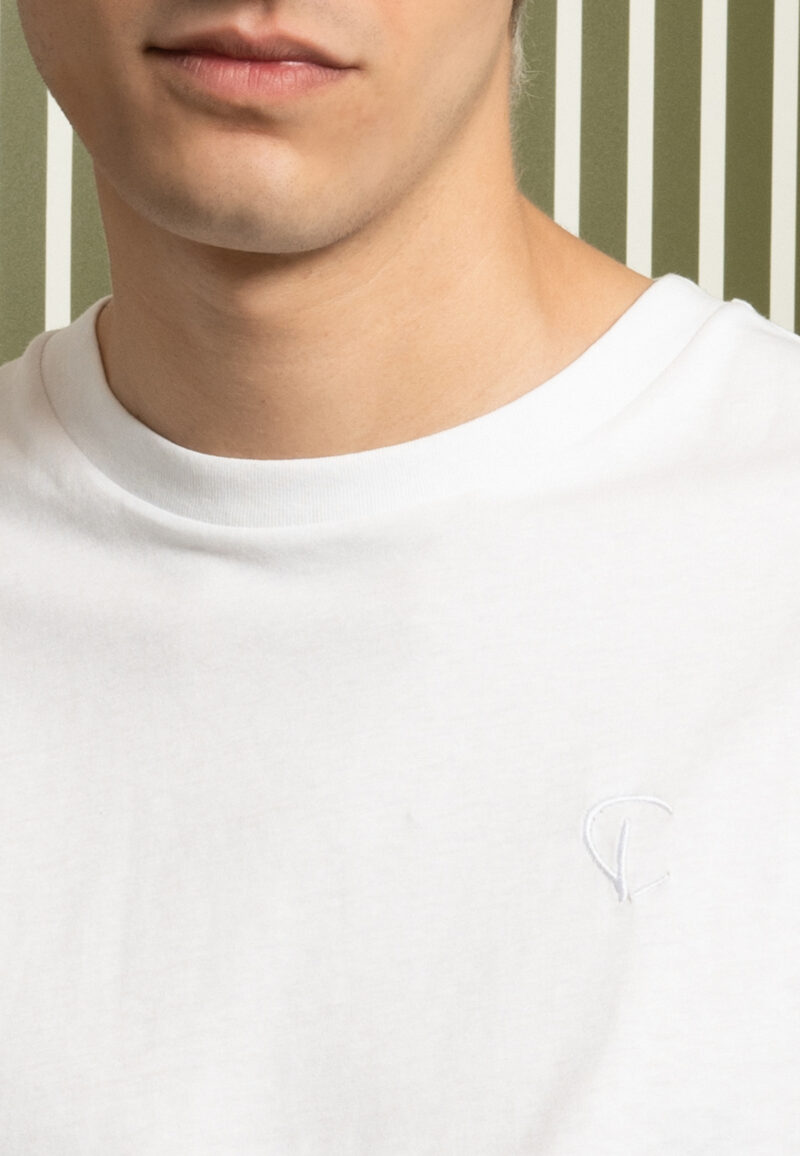 T-shirt Jersey Blanc – Image 3