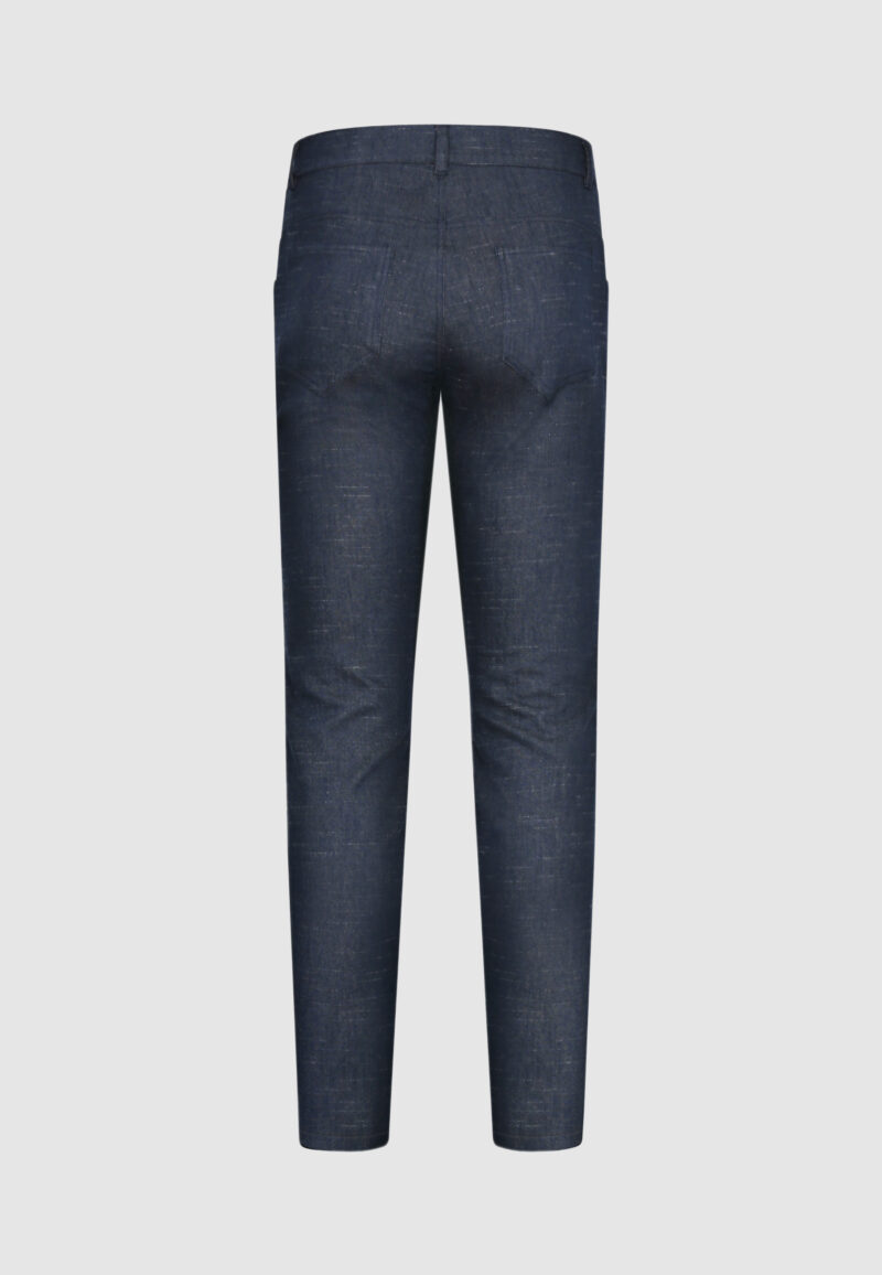 PANTALON CINQ POCHES NAVY BEIGE – Image 5