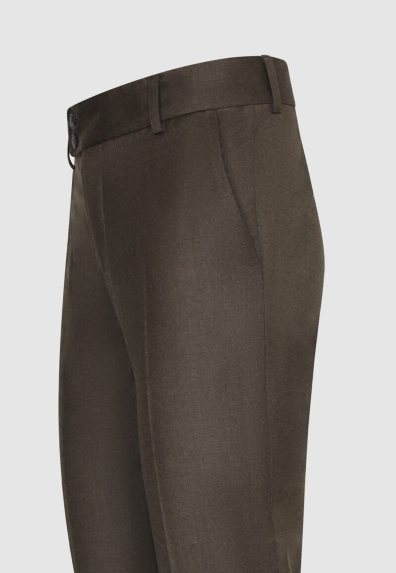 PANTALON FLANELLE BRUN – Image 4