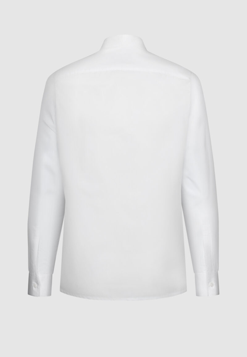 CHEMISE COL MONTANT BLANCHE – Image 4