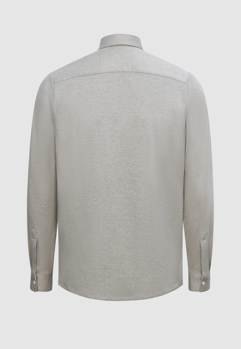 CHEMISE JERSEY BEIGE – Image 4
