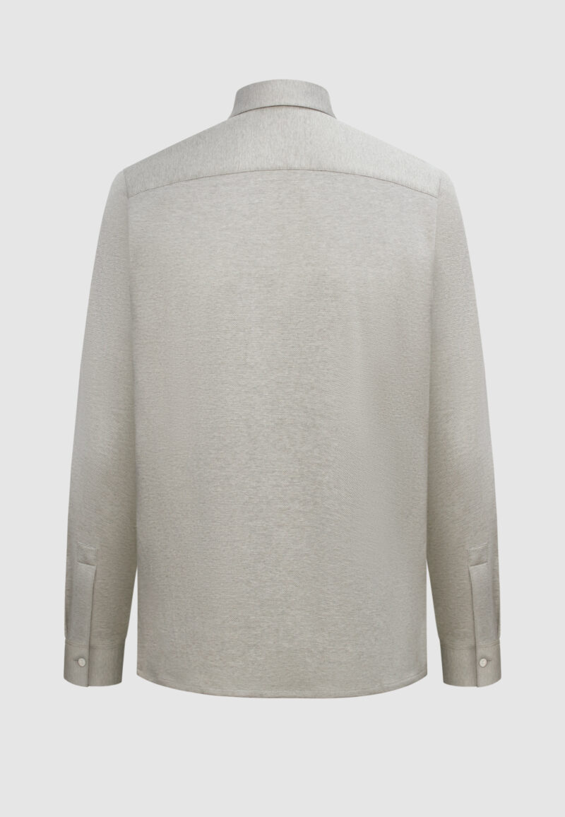 CHEMISE JERSEY BEIGE – Image 4