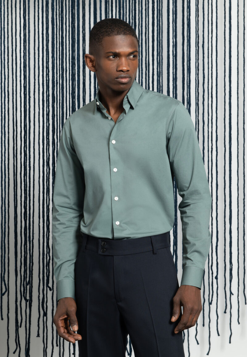 CHEMISE SPORT VERTE