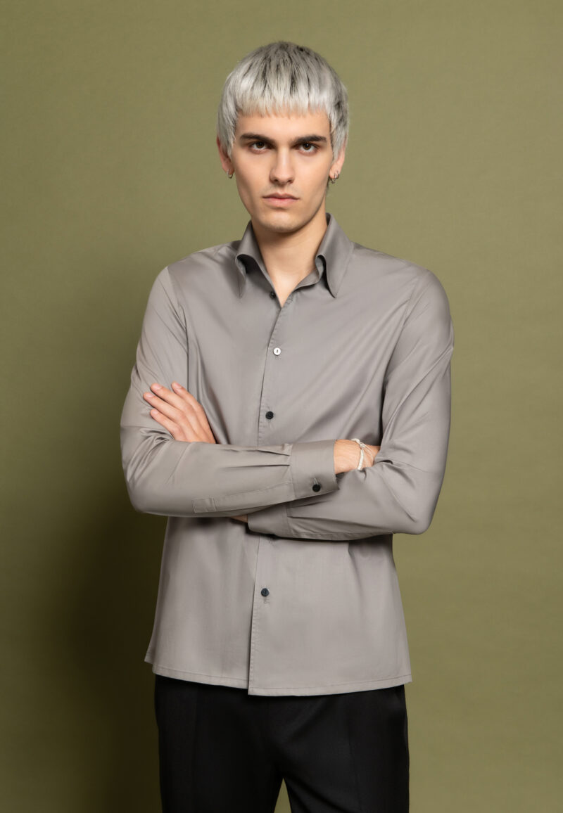 CHEMISE YAKU TAUPE